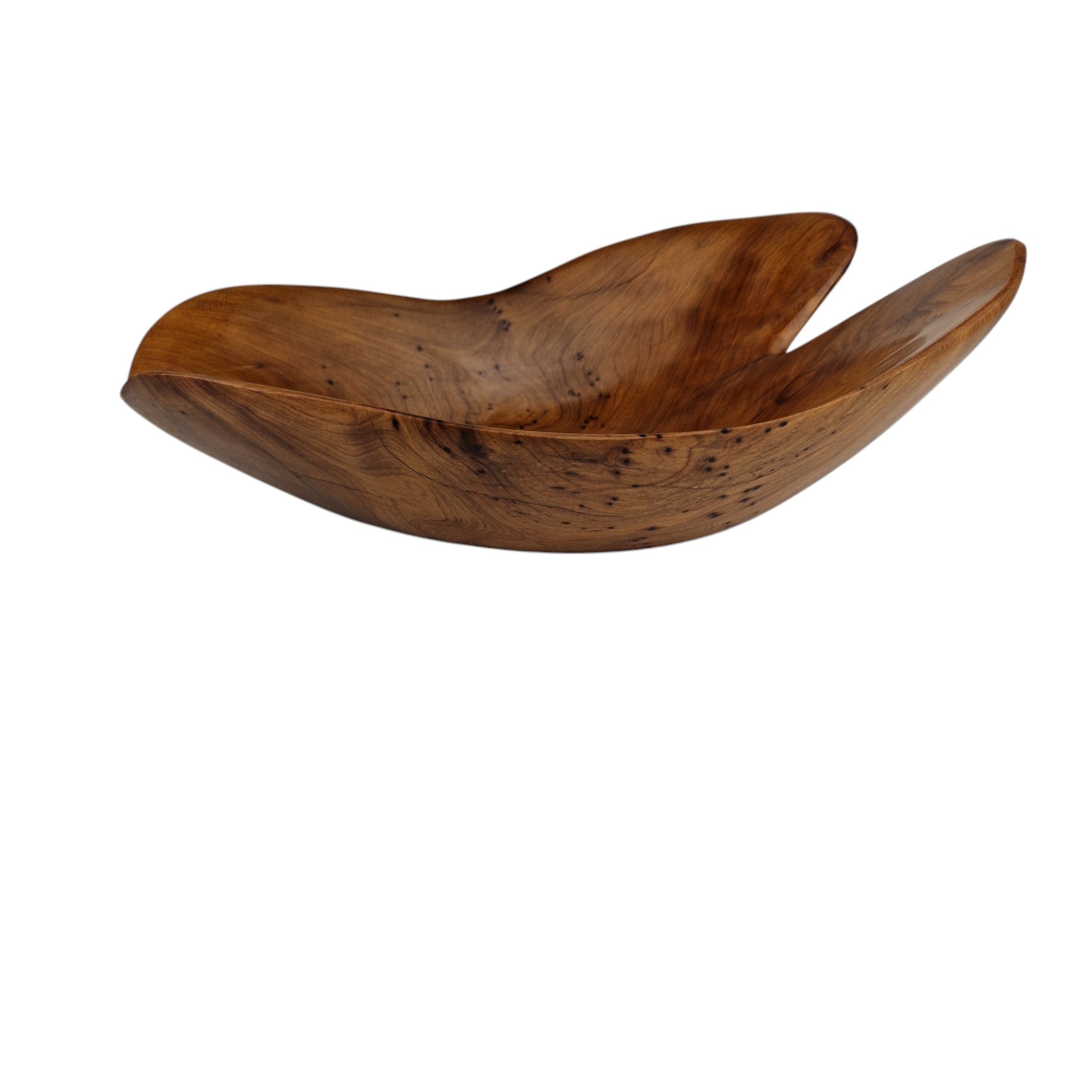 Sculpted Moroccan Thuya Wood art bowl