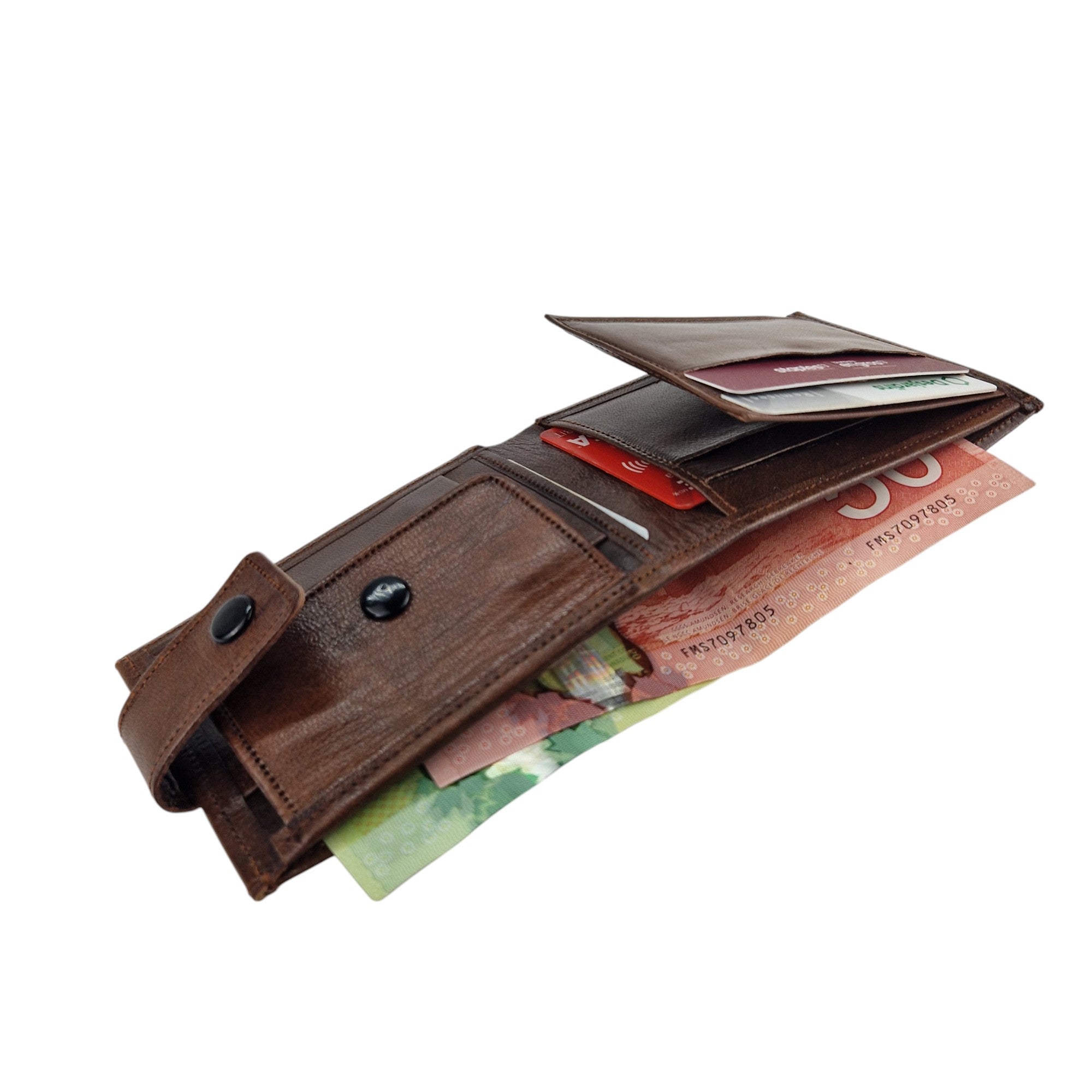 Leather Wallet Men's