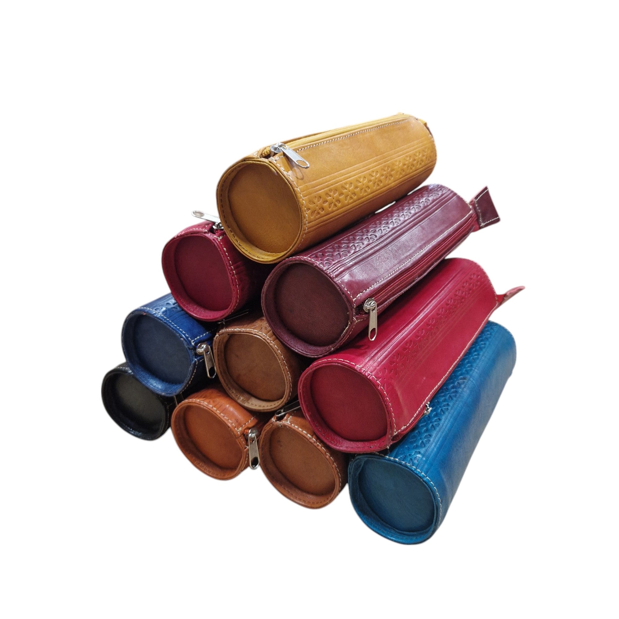 Leather Pencil case / Makup Bag