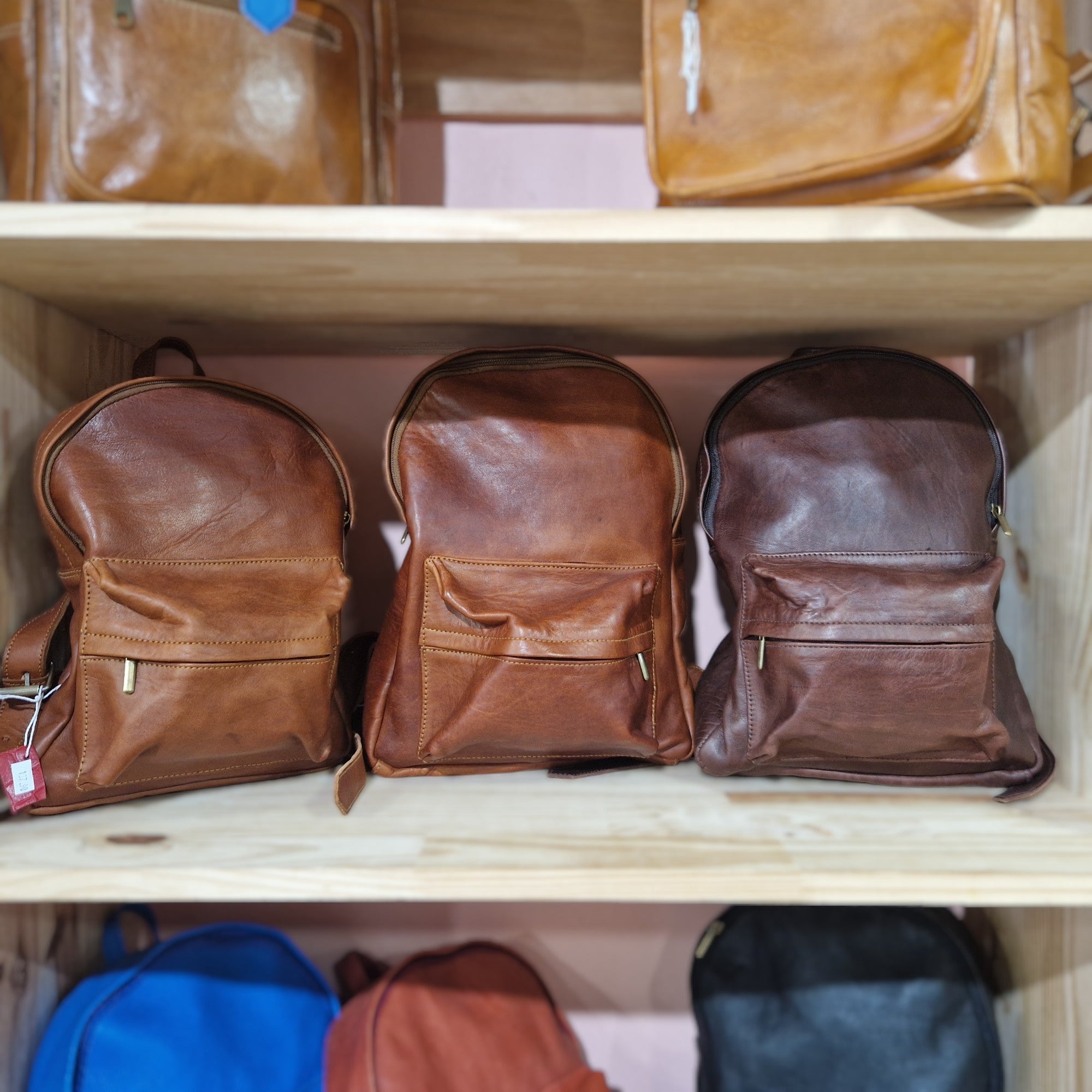 LEATHER BACKPACKS