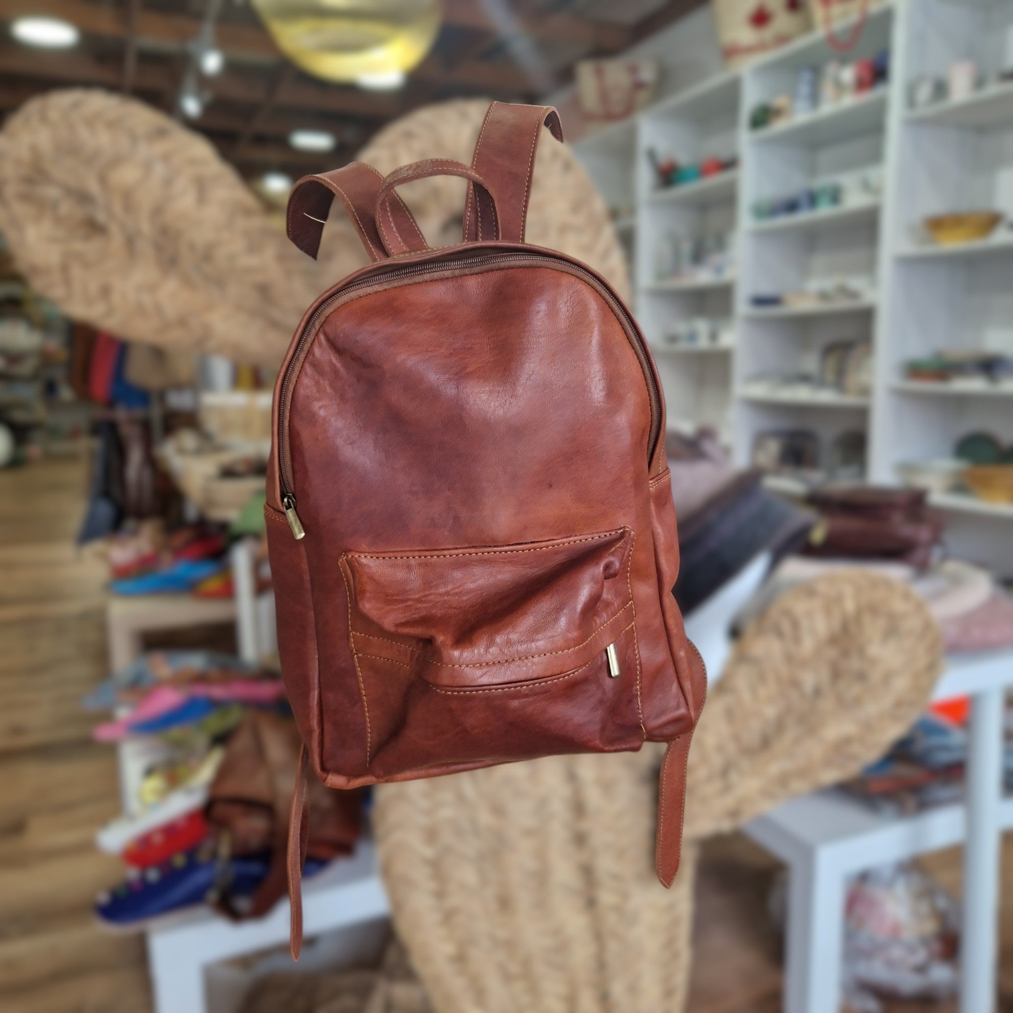 LEATHER BACKPACKS