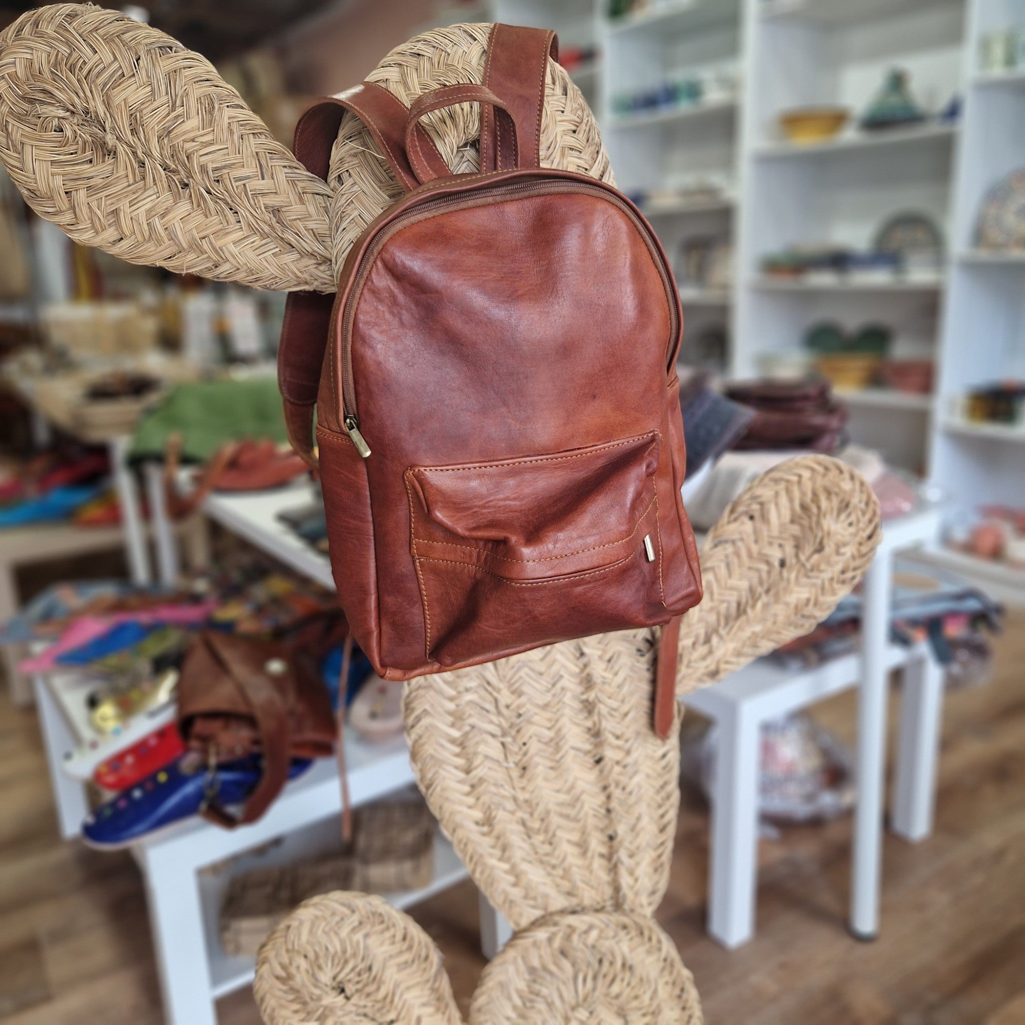 LEATHER BACKPACKS