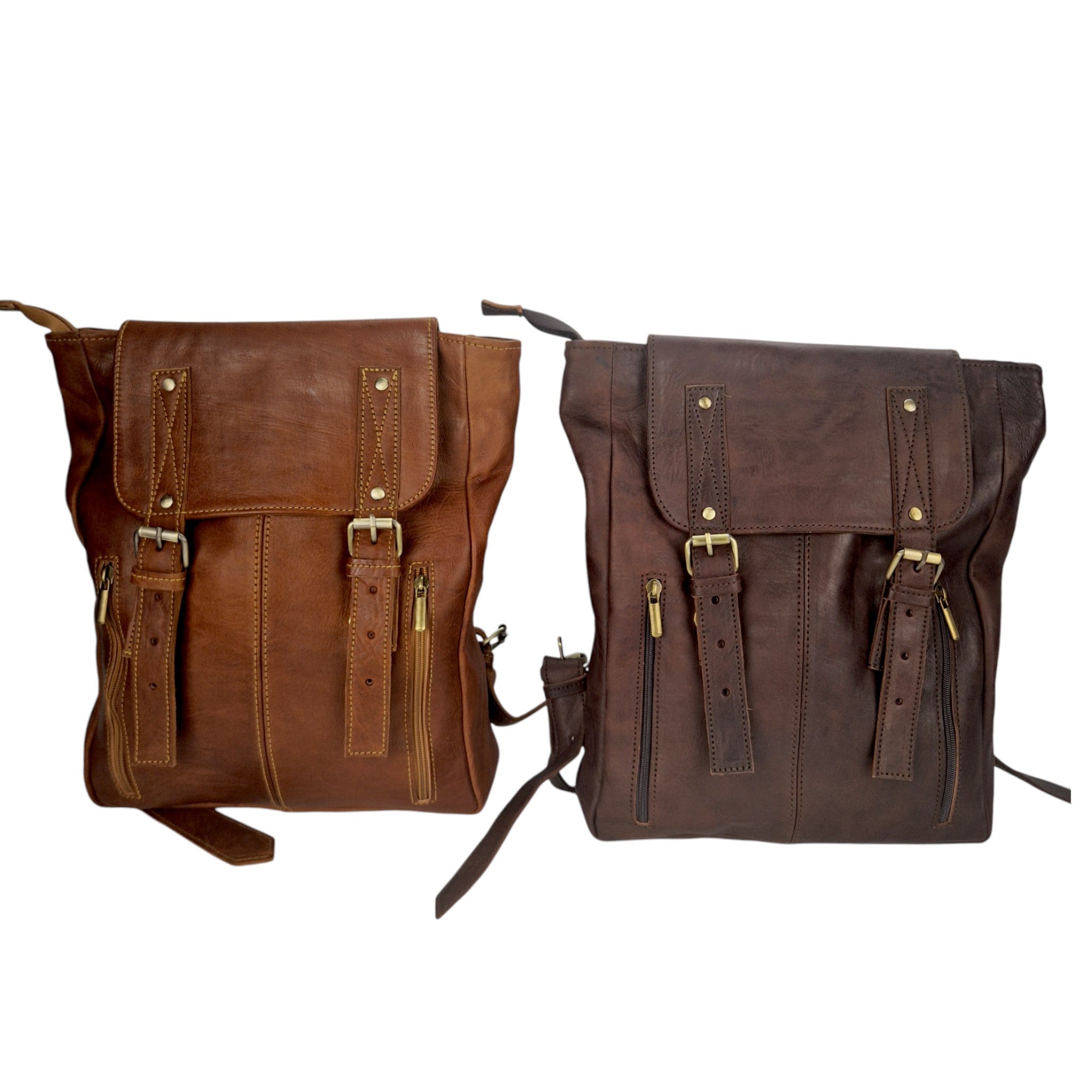 LEATHER BACKPACKS