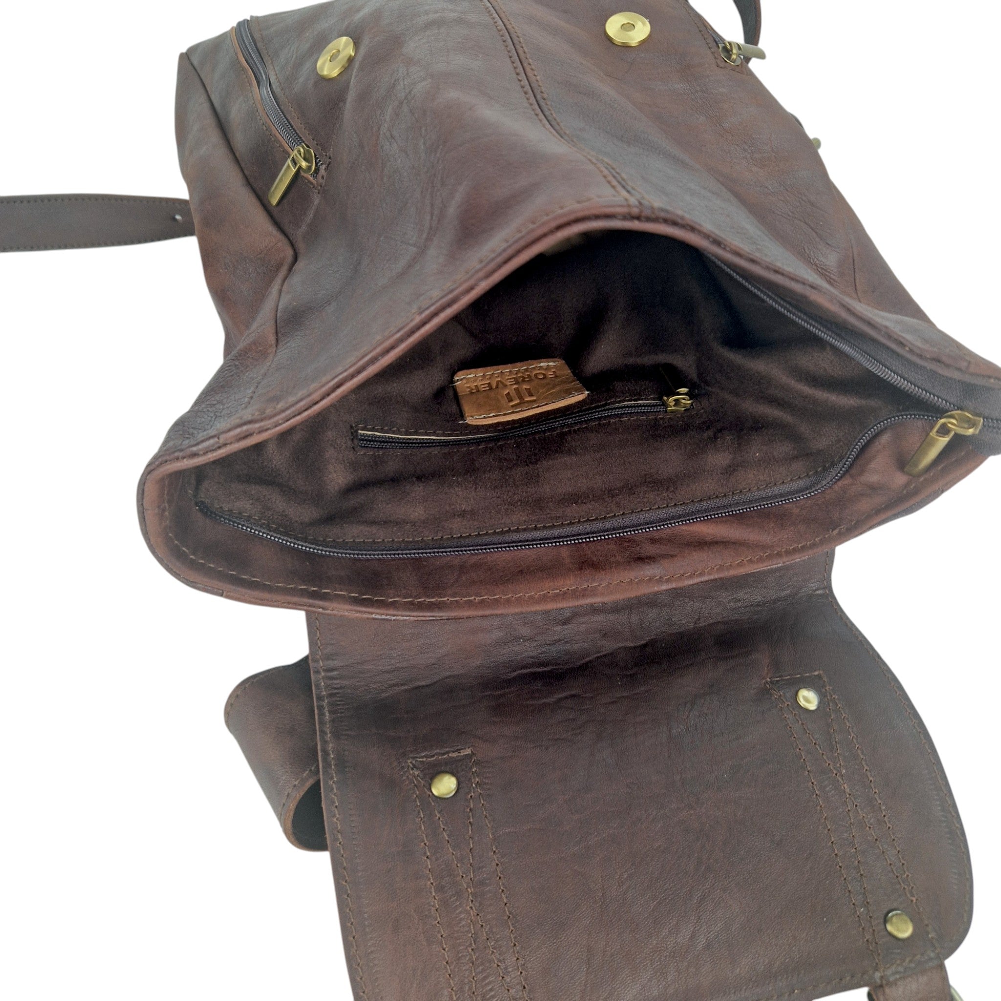 LEATHER BACKPACKS