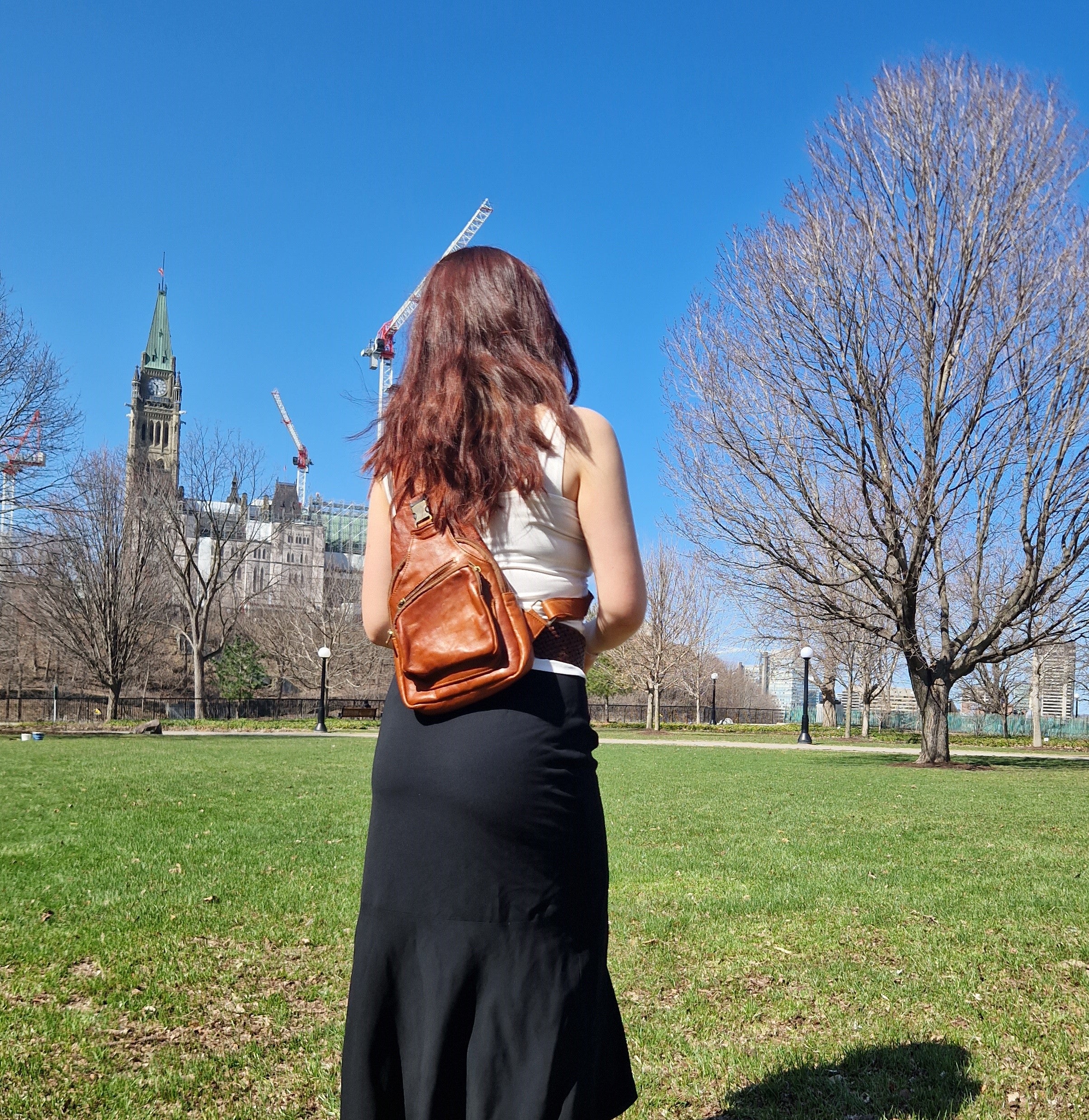 Leather Sling Bags