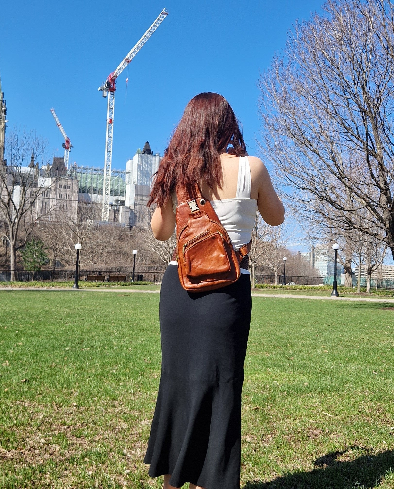Leather Sling Bags