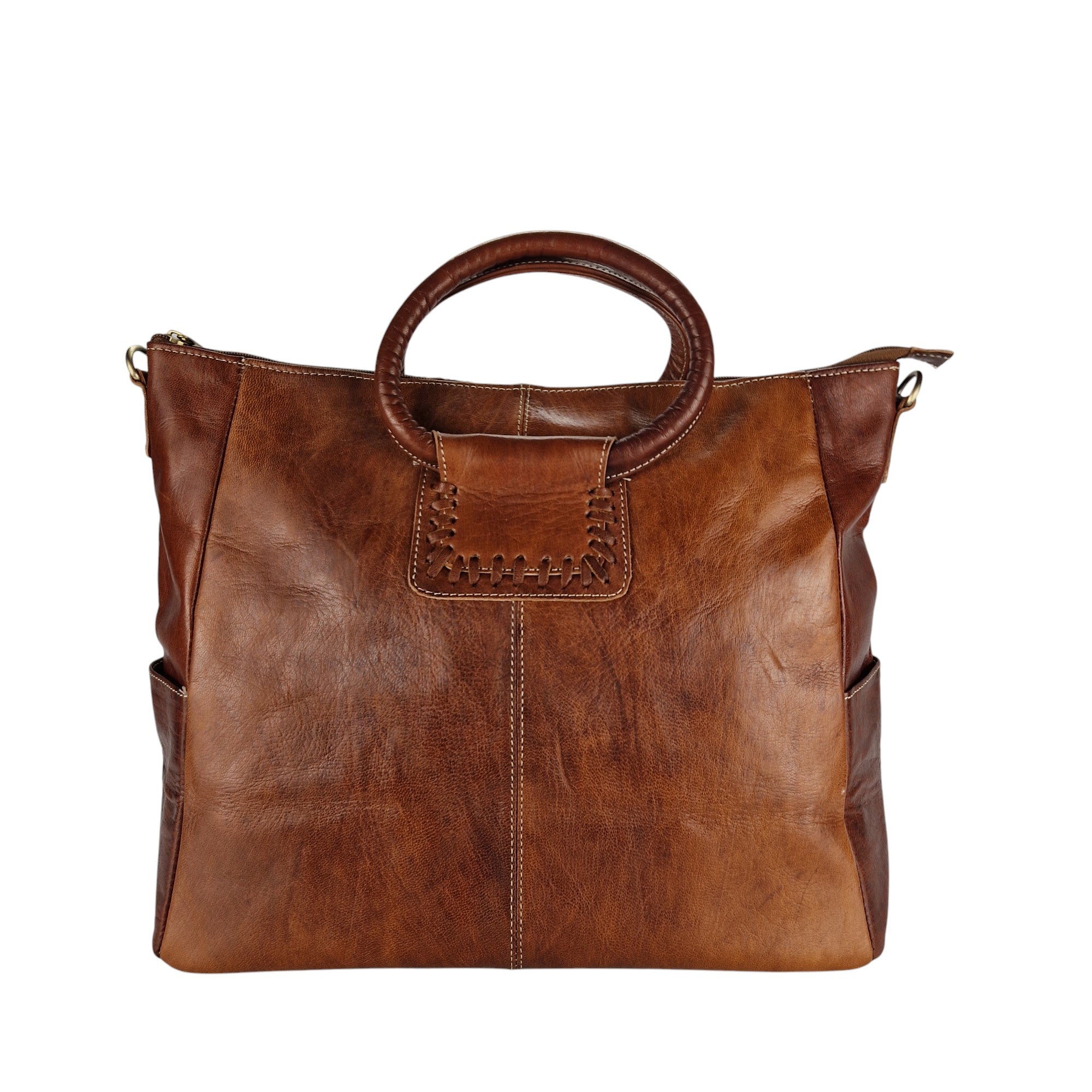 Woven Leather Handbags