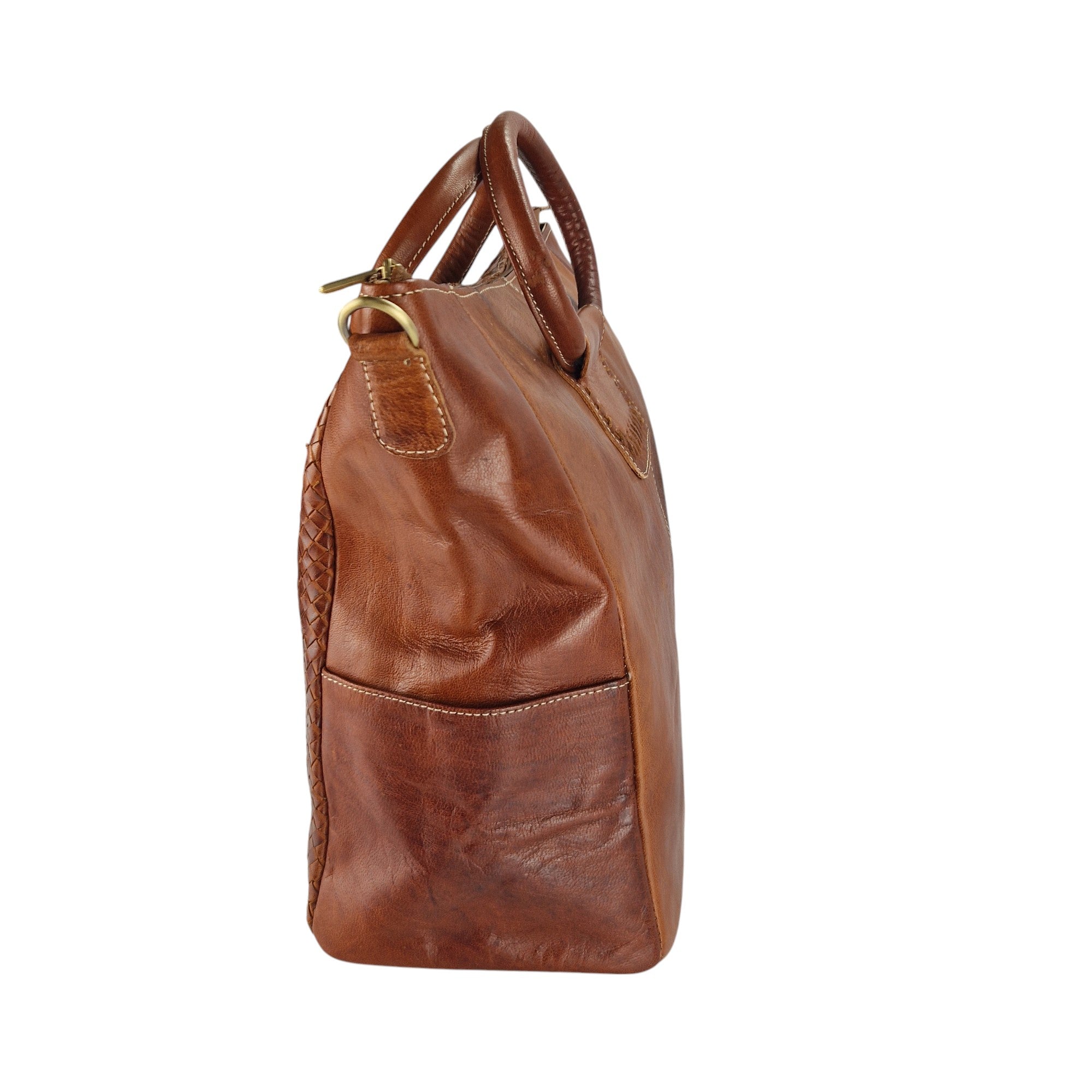 Woven Leather Handbags