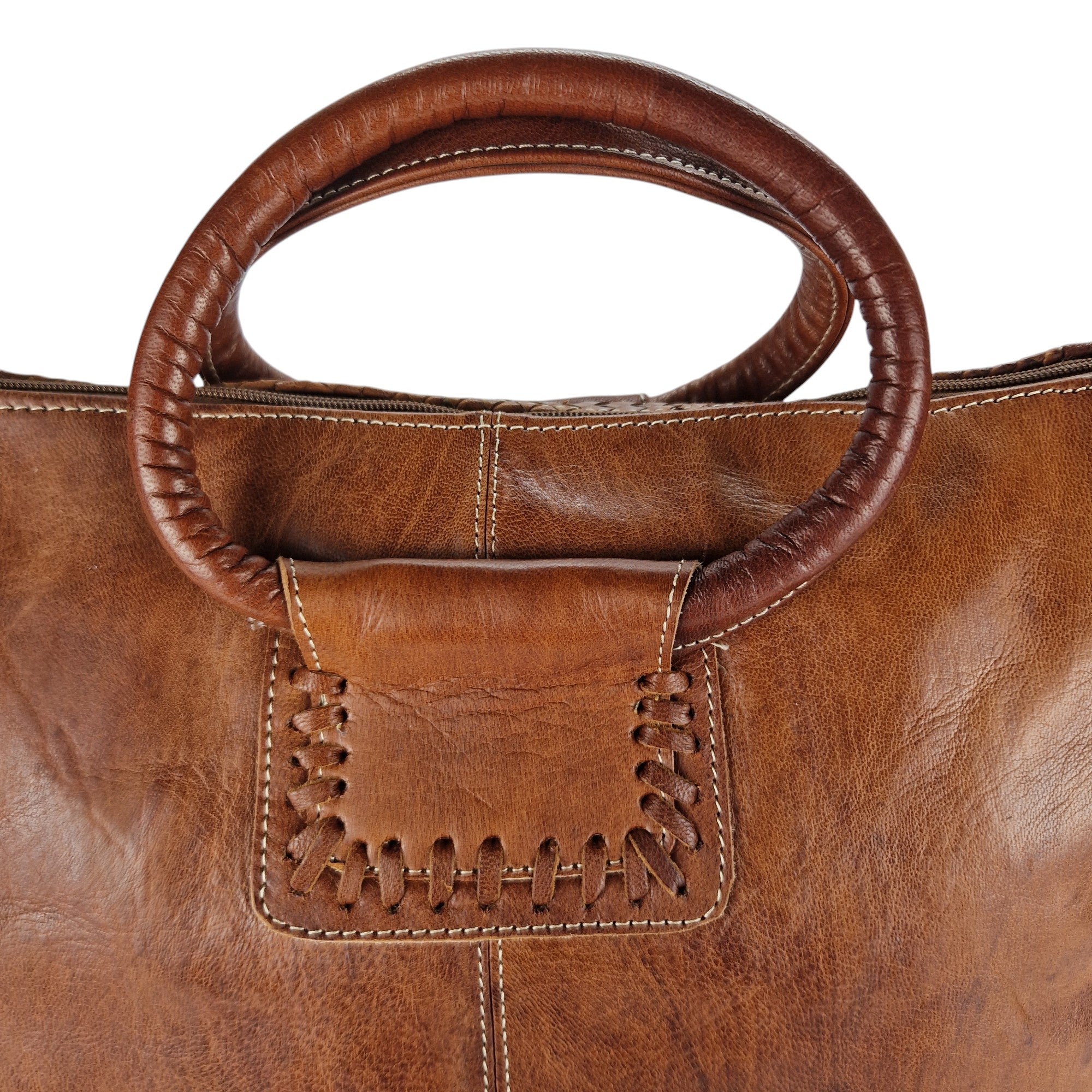 Woven Leather Handbags