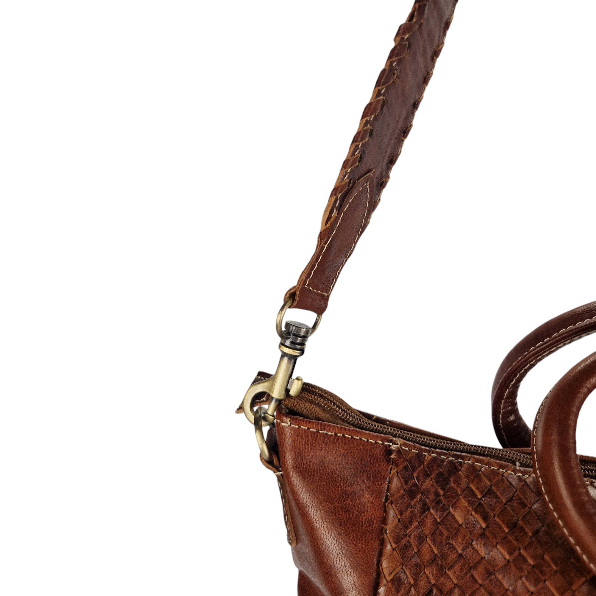 Woven Leather Handbags