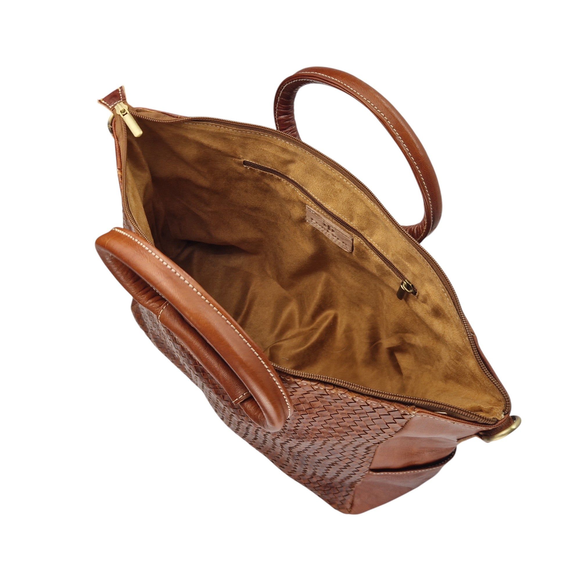 Woven Leather Handbags