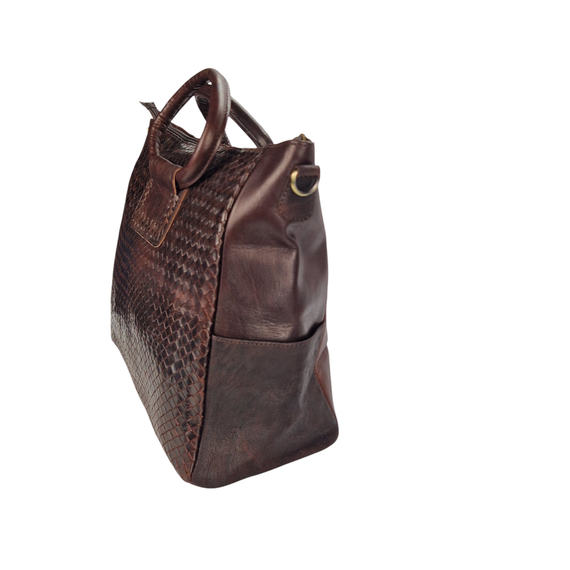 Woven Leather Handbags