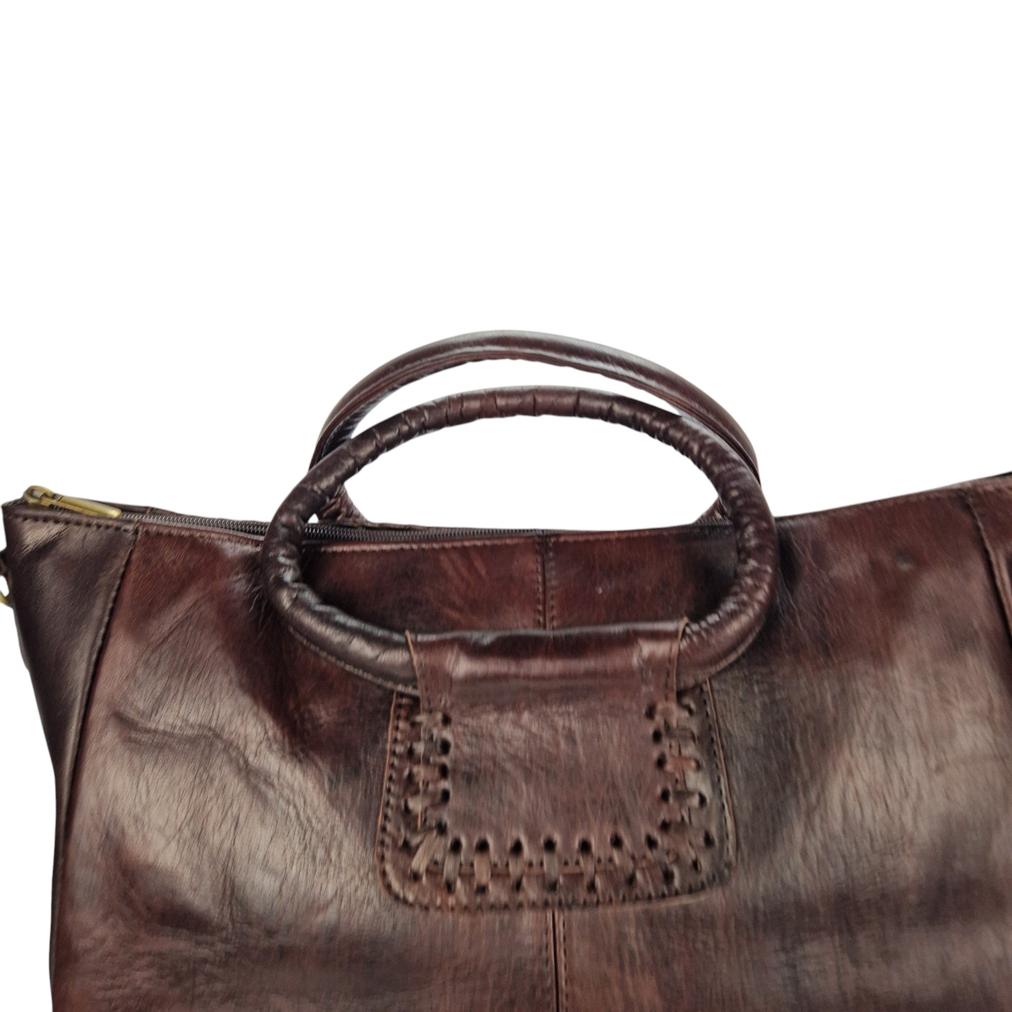 Woven Leather Handbags
