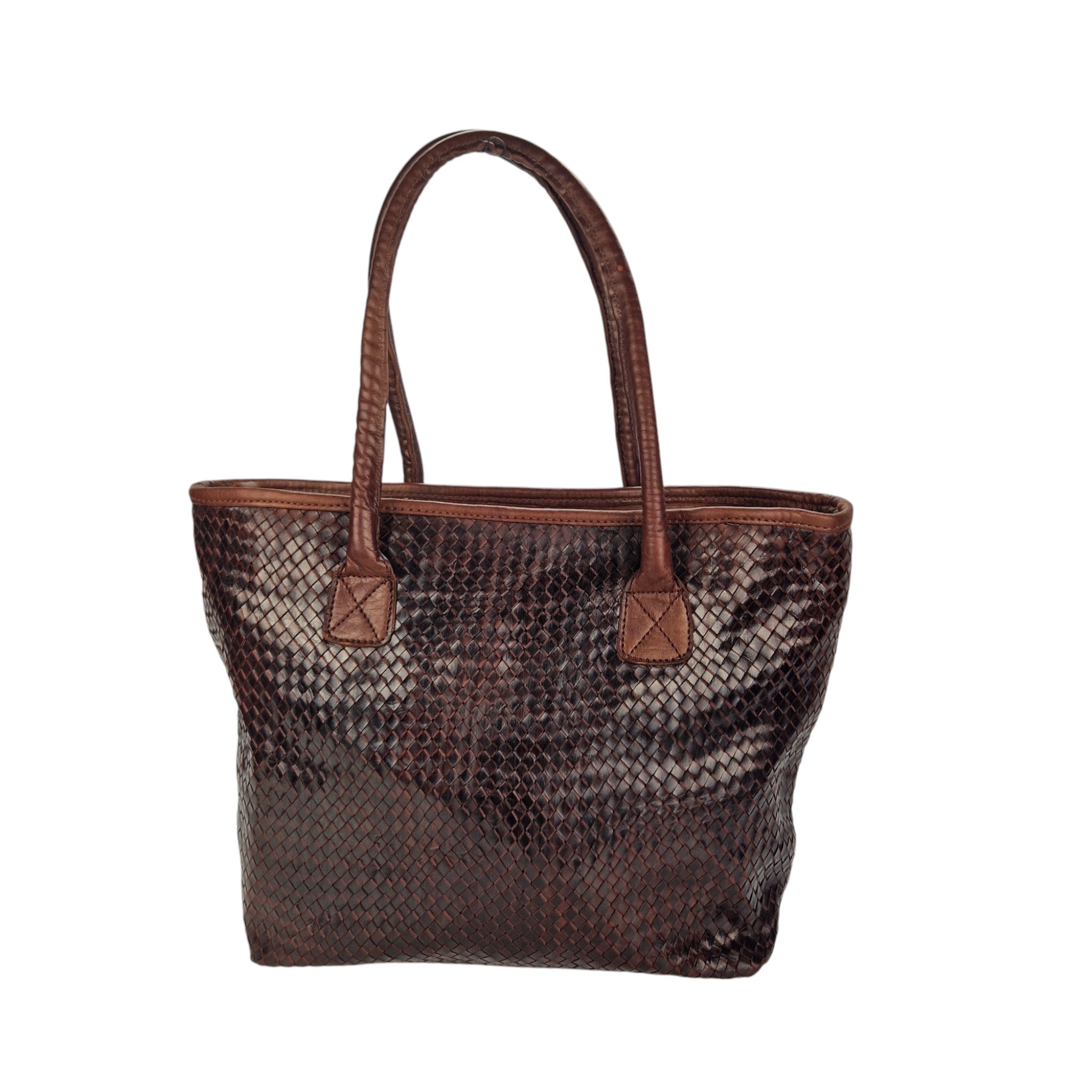 Woven Leather Handbags