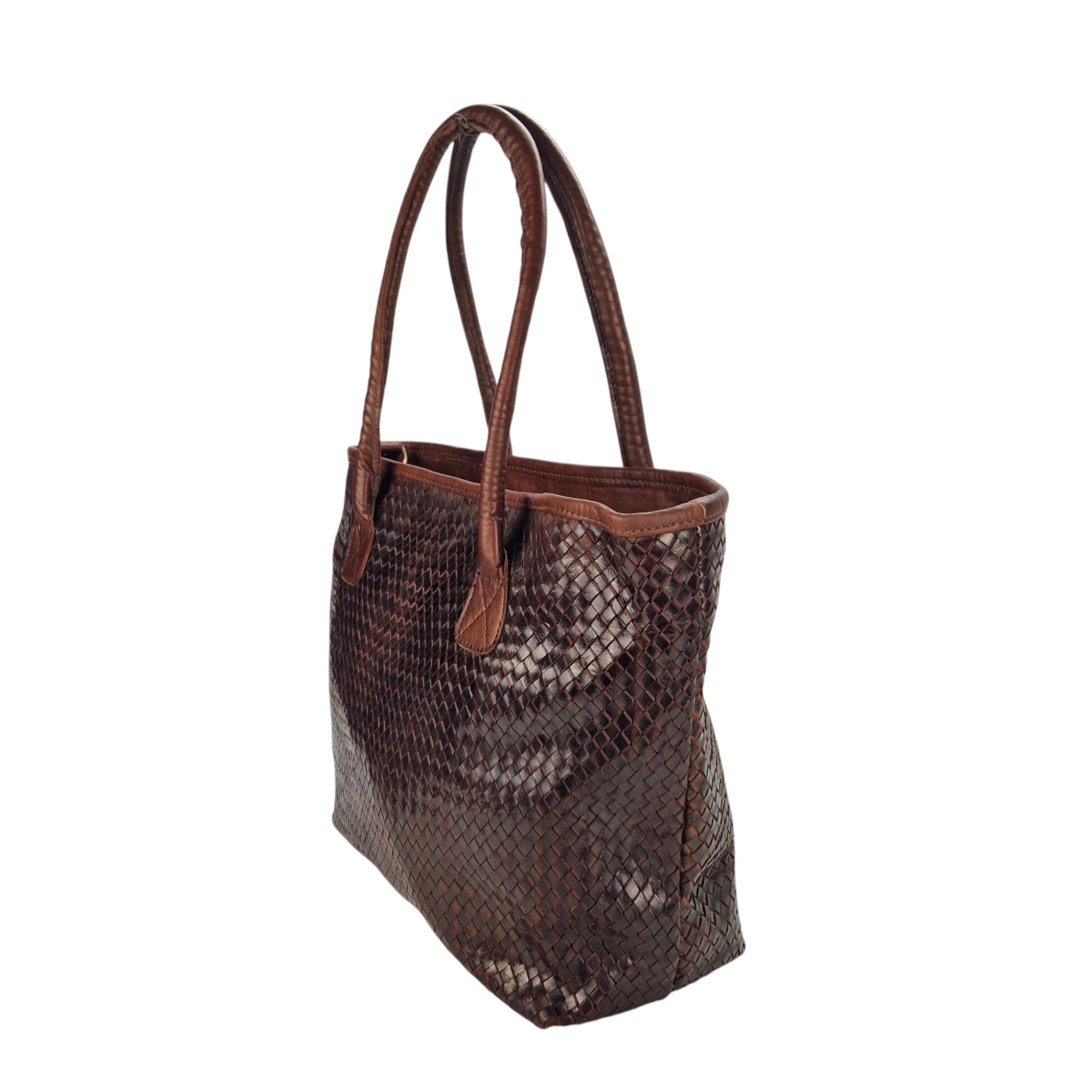 Woven Leather Handbags