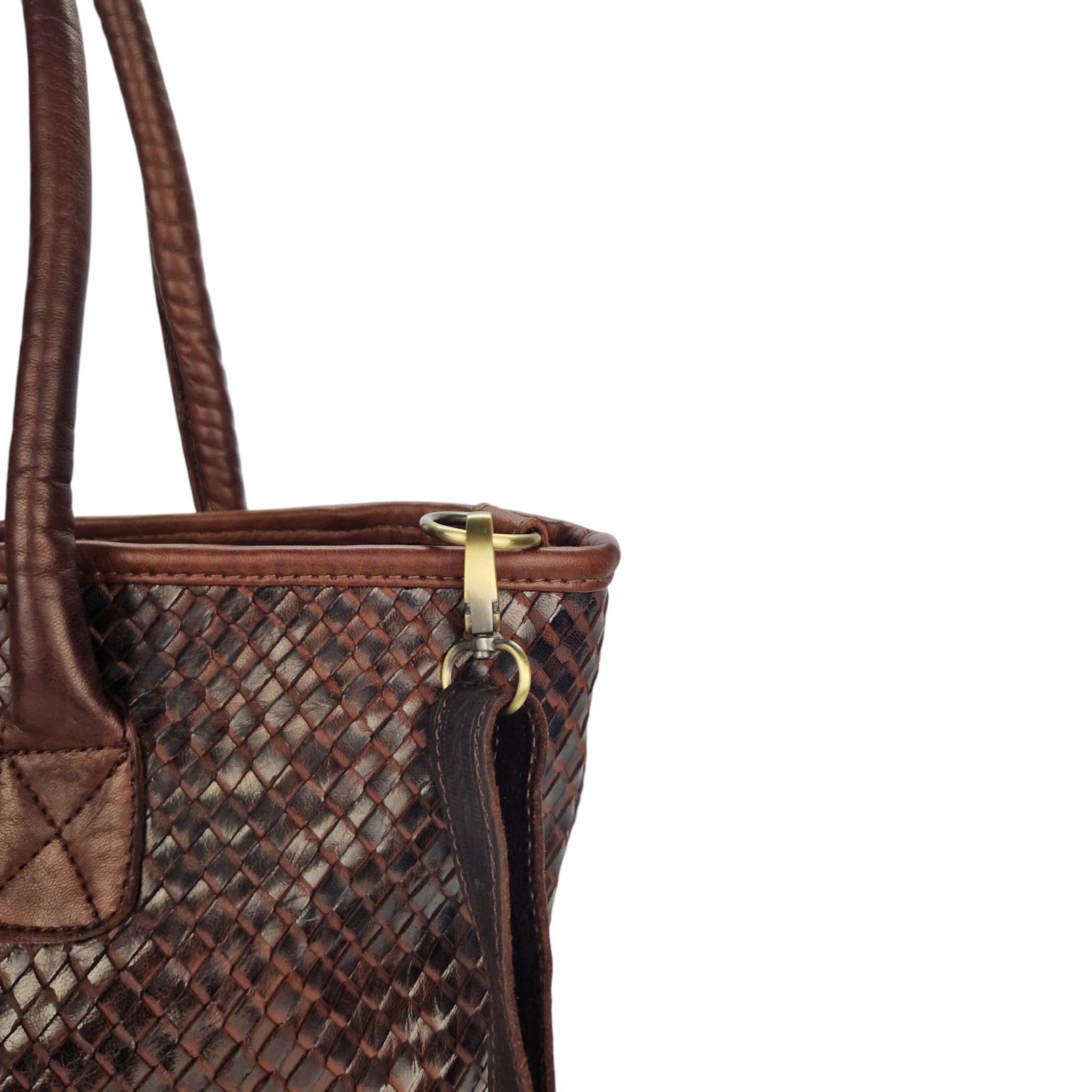 Woven Leather Handbags