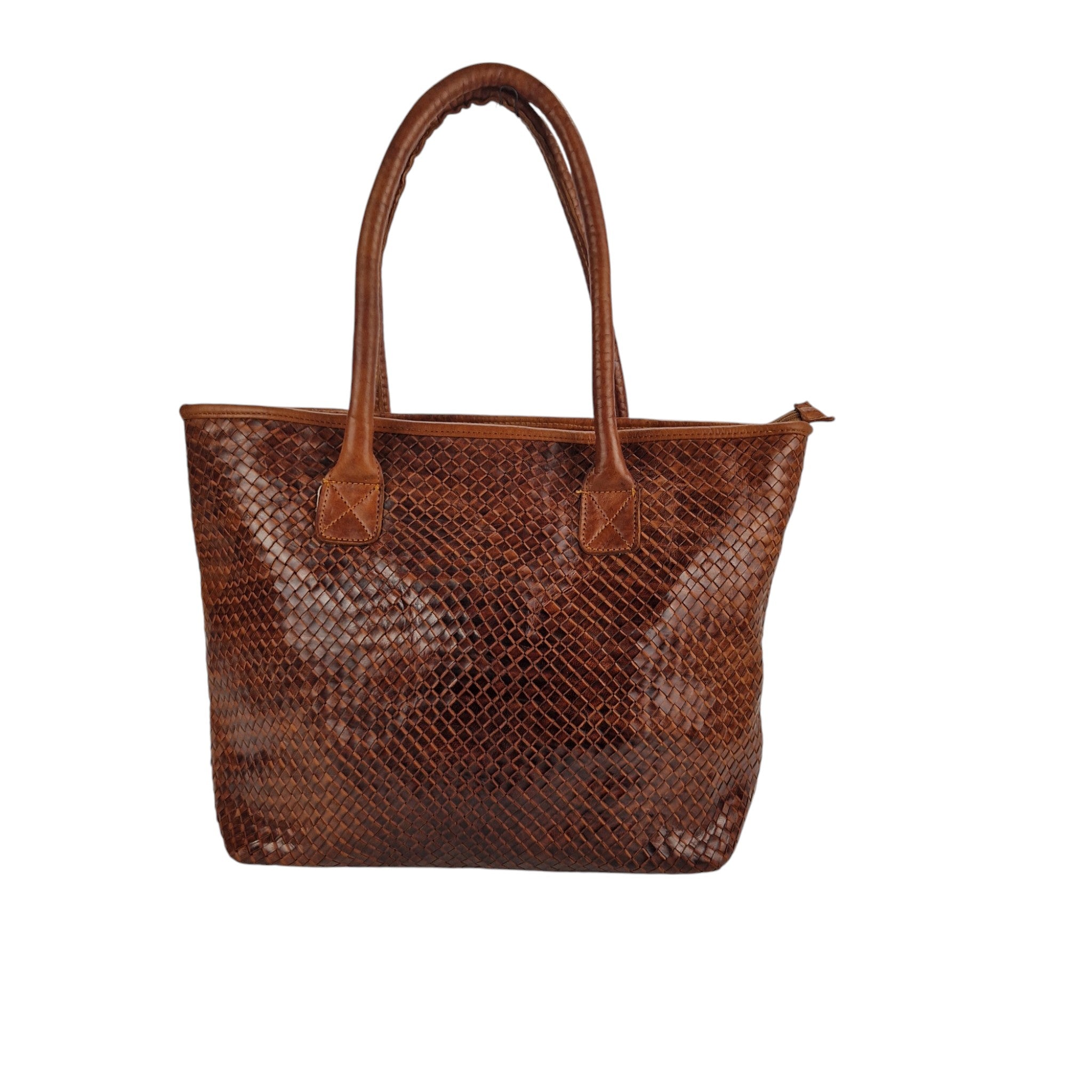Woven Leather Handbags