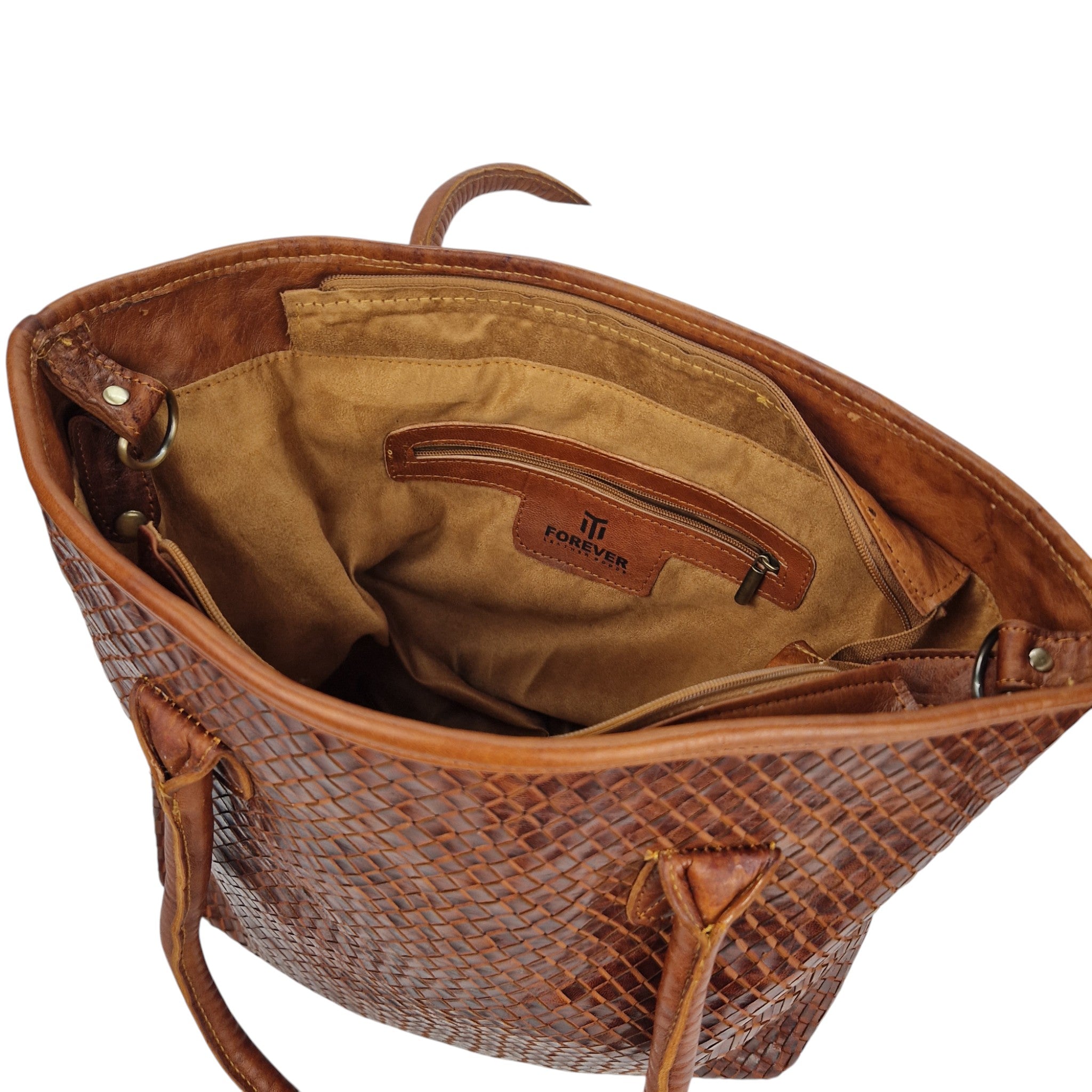 Woven Leather Handbags
